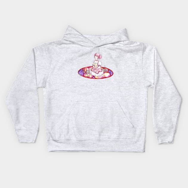 Madoka Kaname Kids Hoodie by Nenril